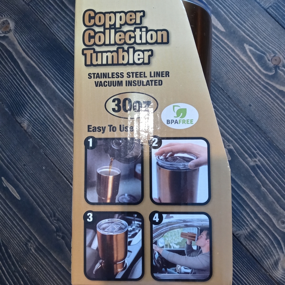 Copper Collection TUMBLER - Picture 2 of 3